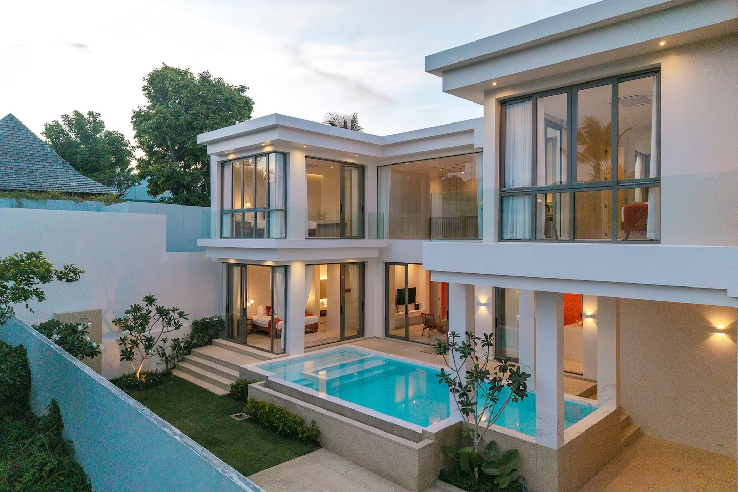 Luxury 4-Bedroom Modern Pool Residence in Bangtao Beach