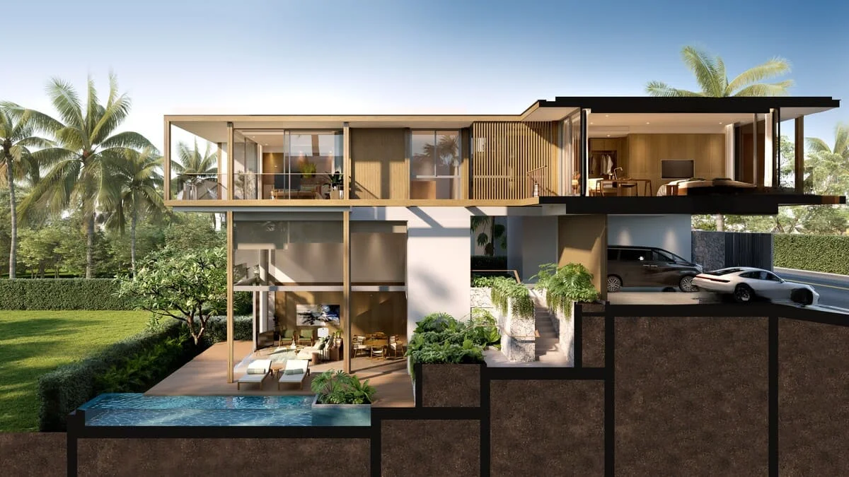 Luxury Sea View Villas at Kiara Reserve Residences in Layan Beach