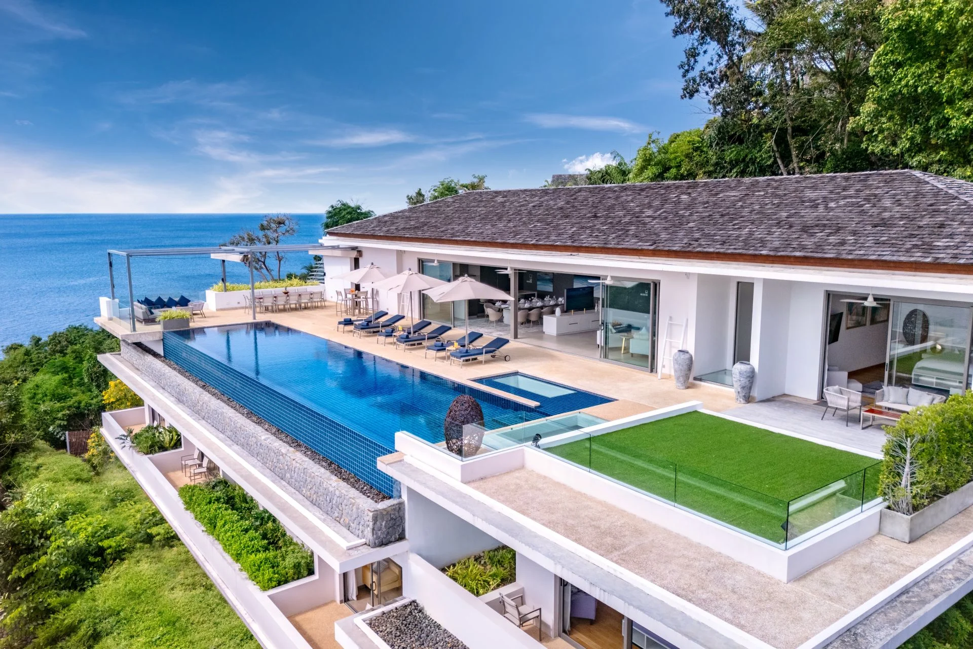 Narissa — Seven Bedrooms of Coastal Luxury Above Kamala Beach in Kamala Beach