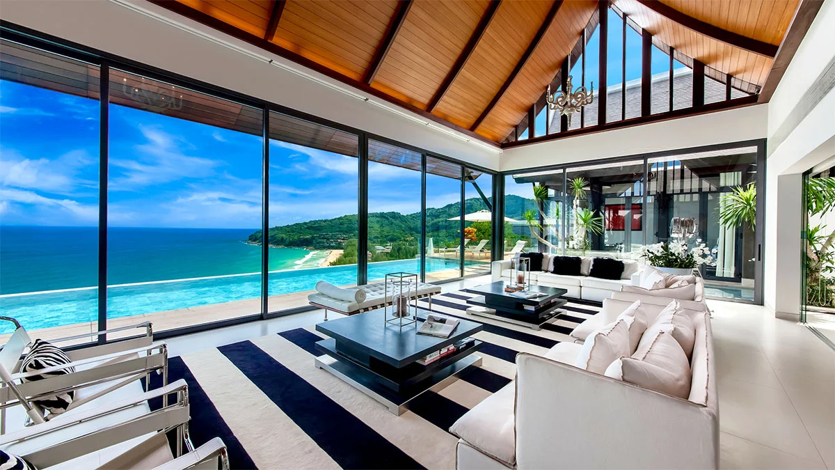 Luxury Sea View Villa | Villa Paradiso in Naithon Beach