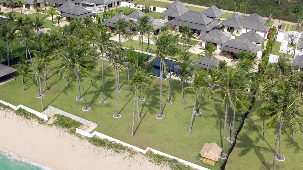 Villa Shanti — Six Bedrooms of Beachfront Serenity on Natai's Pristine Shore in Natai Beach